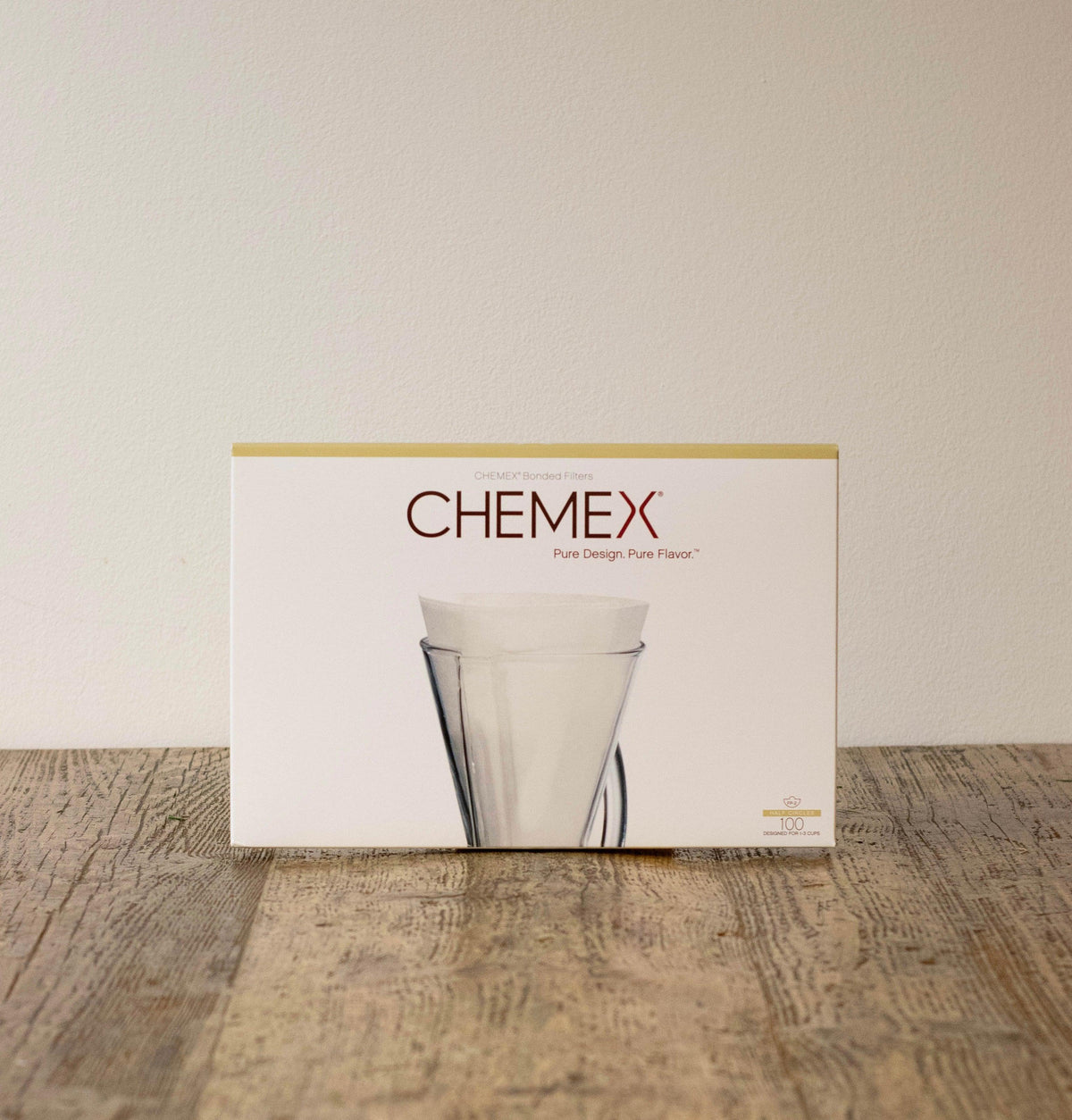 Paper filters for three cup chemex