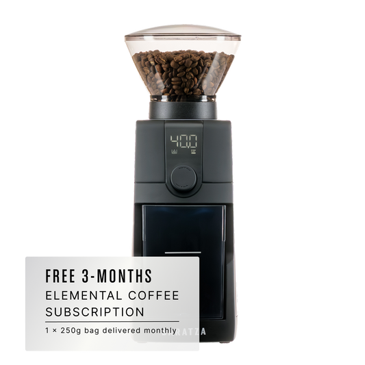BARATZA ENCORE ESP PRO coffee grinder with beans, offering precise grind settings for espresso and pour-over.