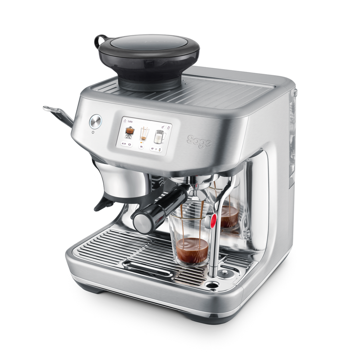 SAGE BARISTA TOUCH IMPRESS – WITH COLD EXTRACTION espresso machine for home barista drinks.